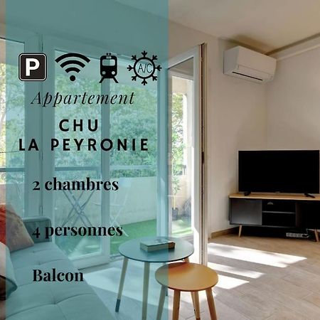 028- Chu Hopital, Appart 2Chambres, Parking, Tram มงต์เปอลิเยร์ ภายนอก รูปภาพ