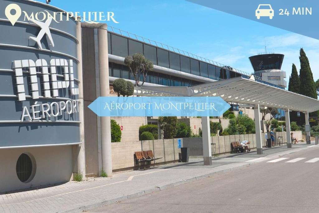 028- Chu Hopital, Appart 2Chambres, Parking, Tram มงต์เปอลิเยร์ ภายนอก รูปภาพ